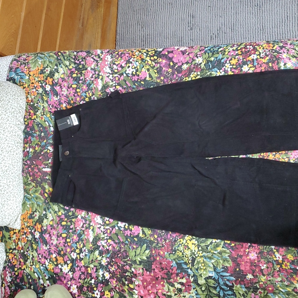 no boundaries black cotton corduroy carpenter pants 28x31